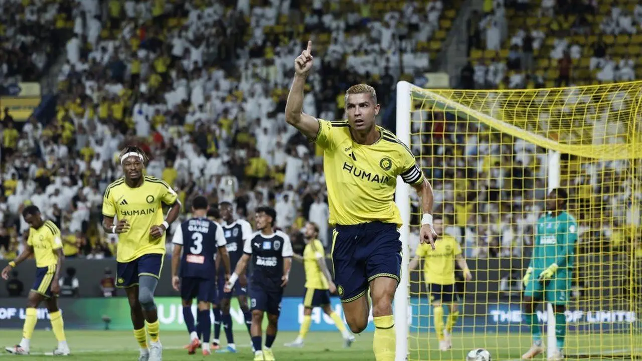 Gol Cristiano Ronaldo Warnai Kemenangan Tipis Al Nassr atas Abha
