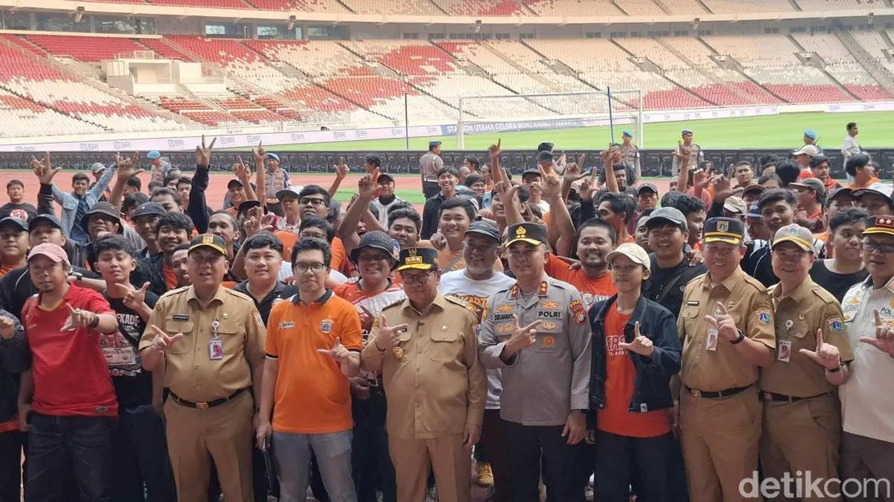 Gubernur DKI Ingatkan Jakmania Jaga Sportivitas Laga Persija vs Persib
