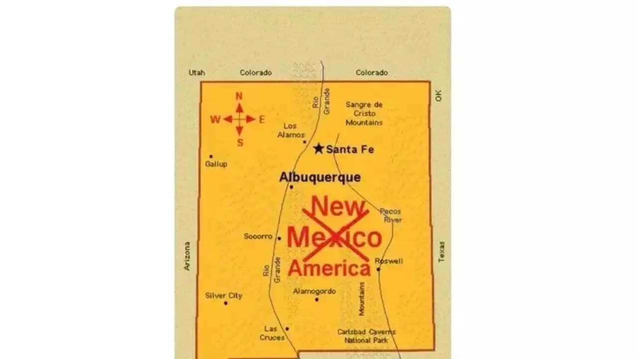 Gubernur New Mexico Tolak Usulan Trump Ubah Nama Negara Bagian Jadi 'New America'