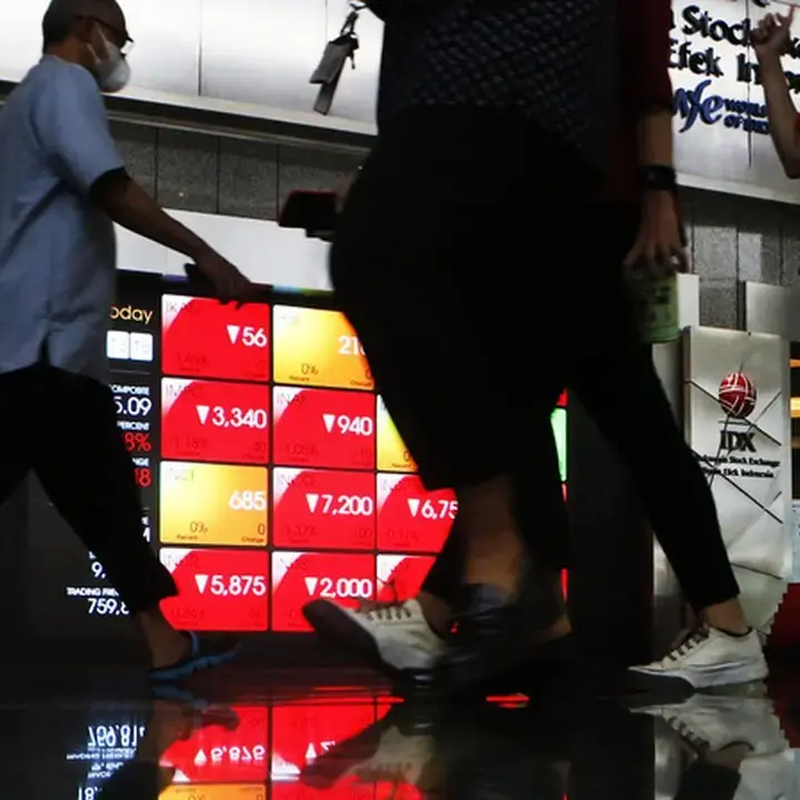 IHSG Ditutup Melemah, Dua Saham Capai Penguatan Maksimal