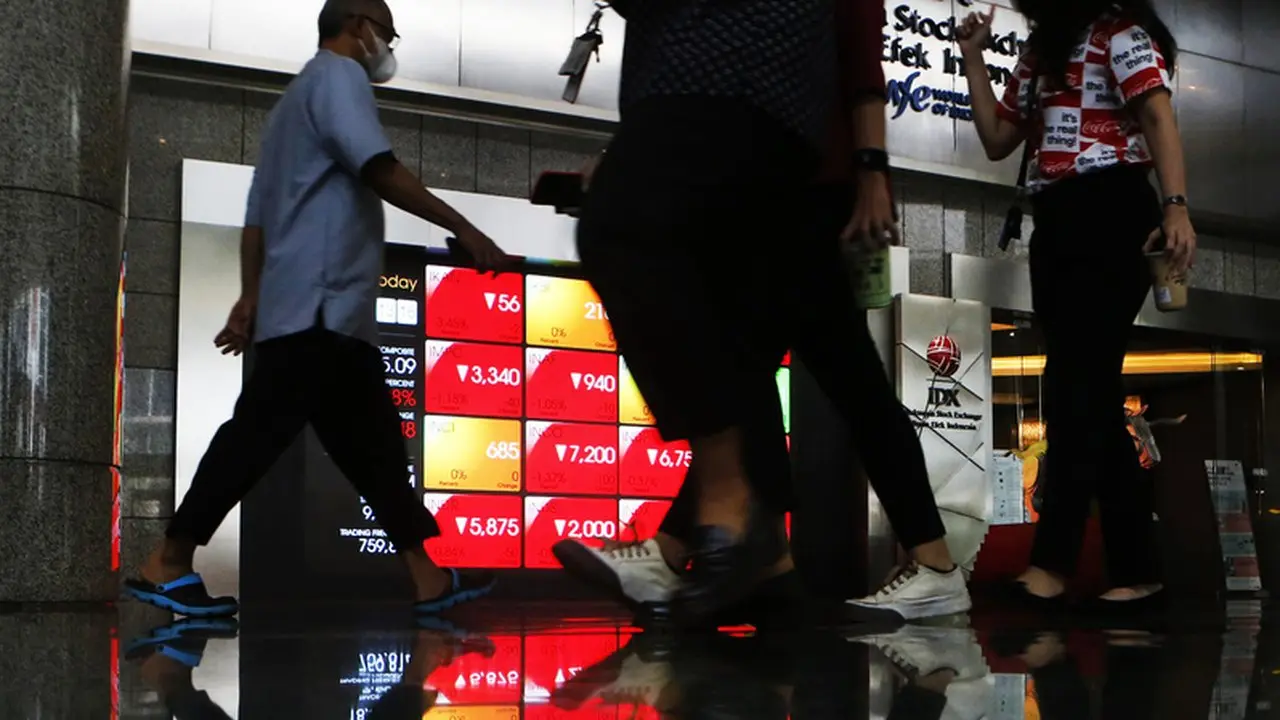 IHSG Ditutup Melemah, Dua Saham Capai Penguatan Maksimal