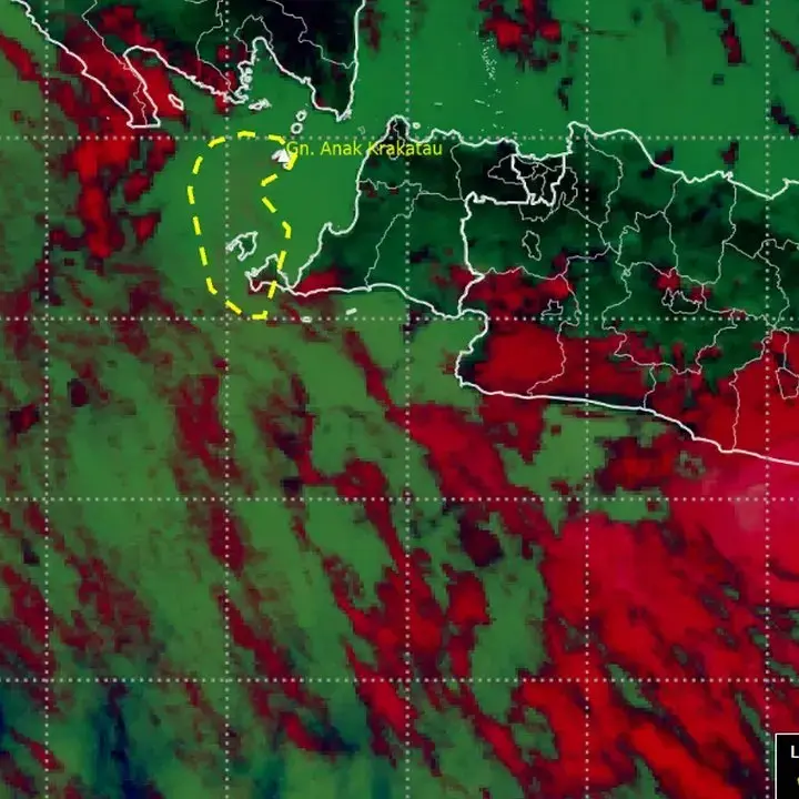 Intensitas Erupsi Anak Krakatau Berkurang, Abu Vulkanik Bergerak Menjauhi Indonesia