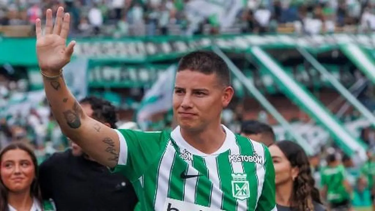 James Rodriguez Kembali ke Kolombia, Bergabung dengan Klub ke-14: Atletico Nacional