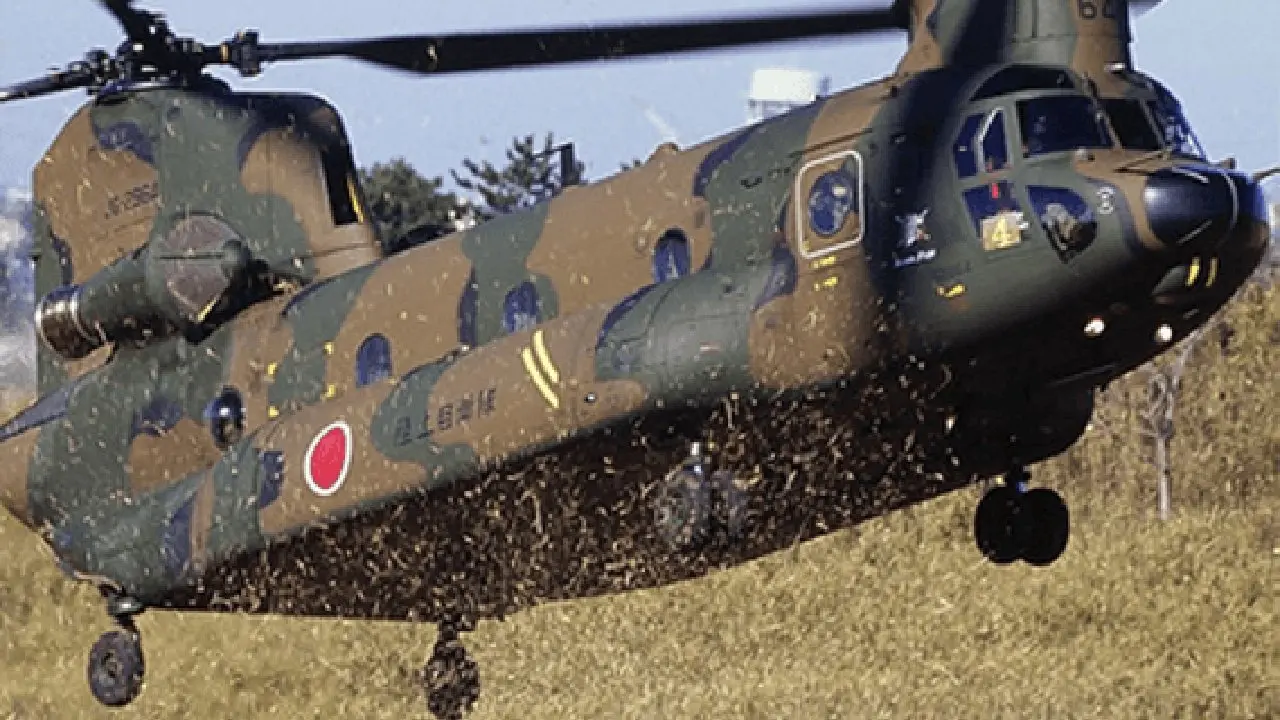 Jepang Kirim 3 Helikopter Chinook ke Kalbar untuk Padamkan Karhutla