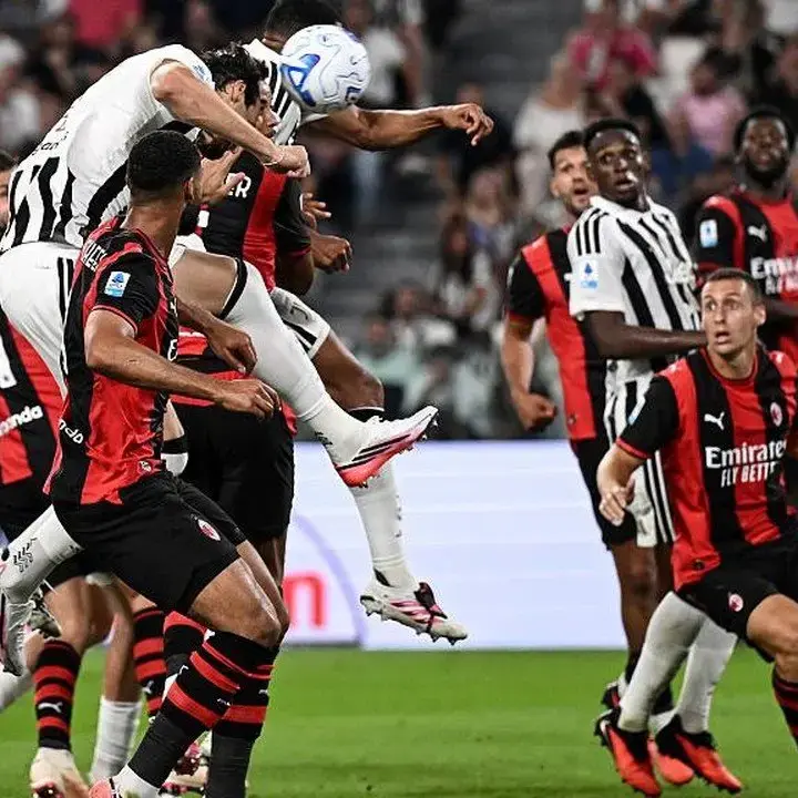 Juventus dan Milan Berbagi Poin Usai Laga Dramatis di Allianz Stadium