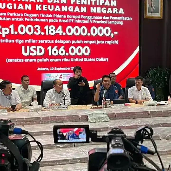 Kejagung Sita Uang Rp 1 Triliun Lebih dan Dolar AS Terkait Korupsi Hutan Lampung