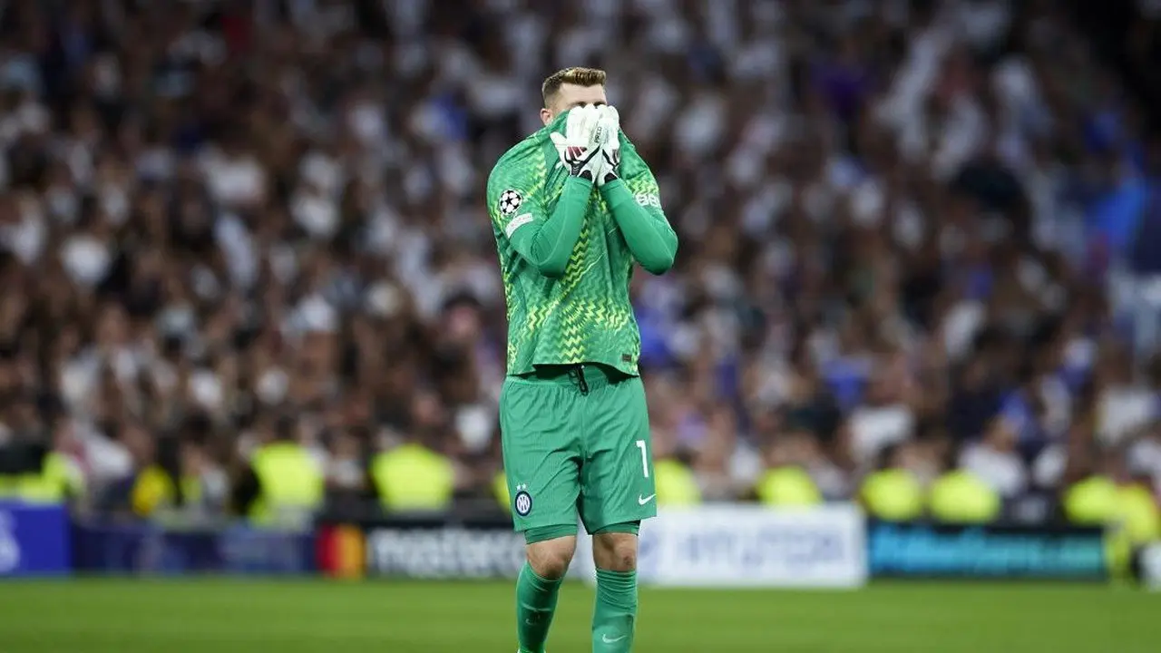 Kesalahan Fatal Kiper Inter Milan Bawa Real Madrid Unggul di Liga Champions