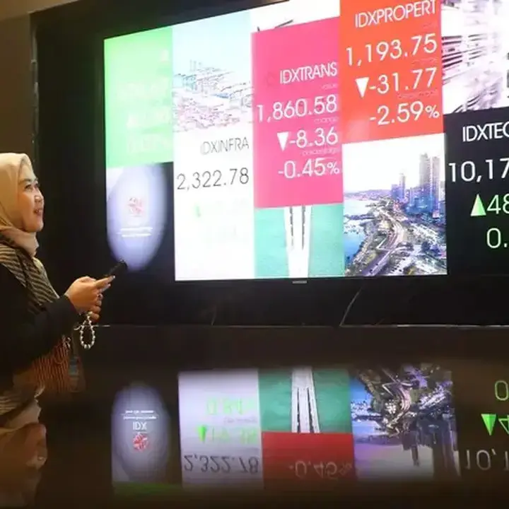Lima Saham Ungguli IHSG dengan Kenaikan Lebih dari 22 Persen