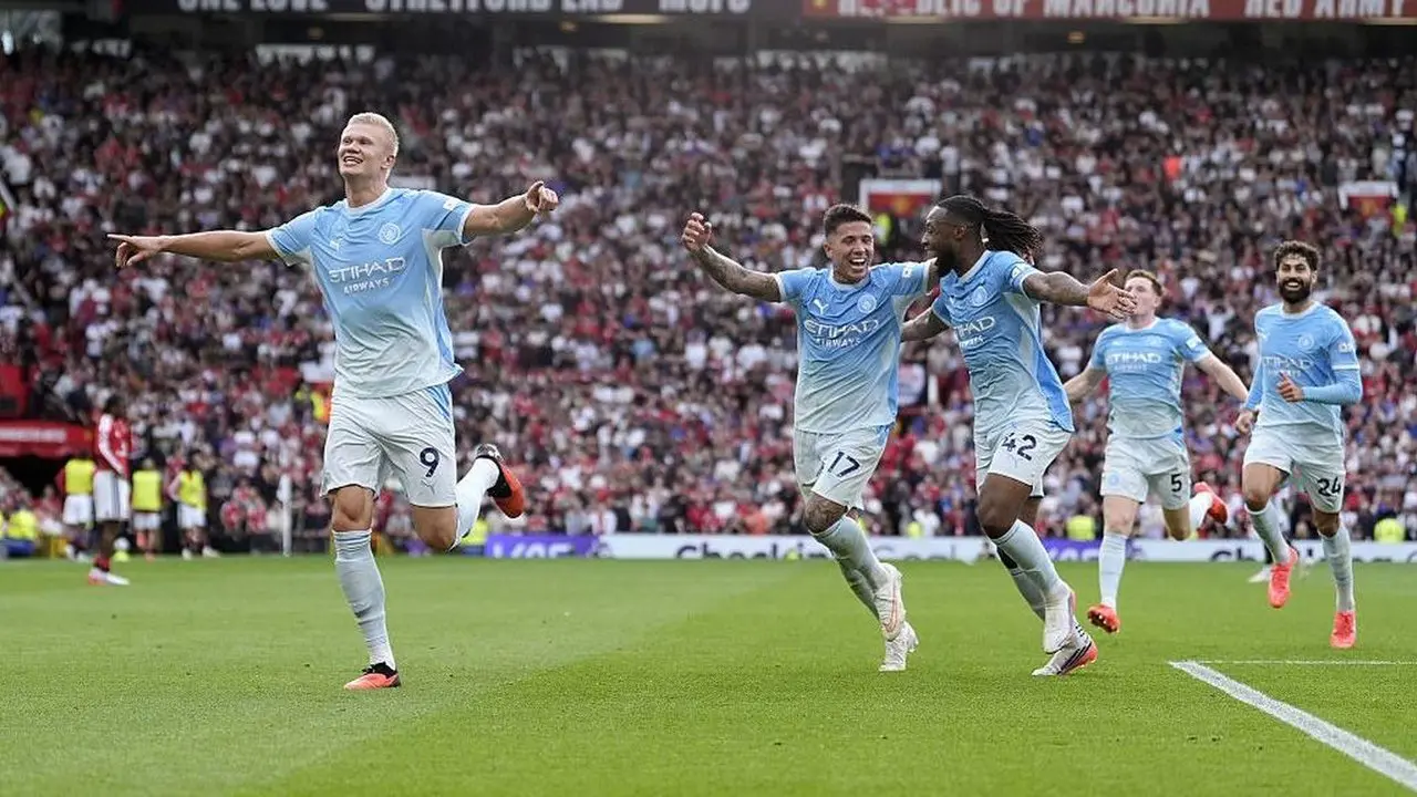 Man City Ukir Sejarah di Old Trafford, Jadi Tim Tamu Tersukses