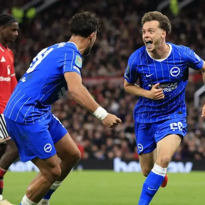 Manchester United Takluk dari Brighton di Carabao Cup, Tersingkir di Putaran Ketiga