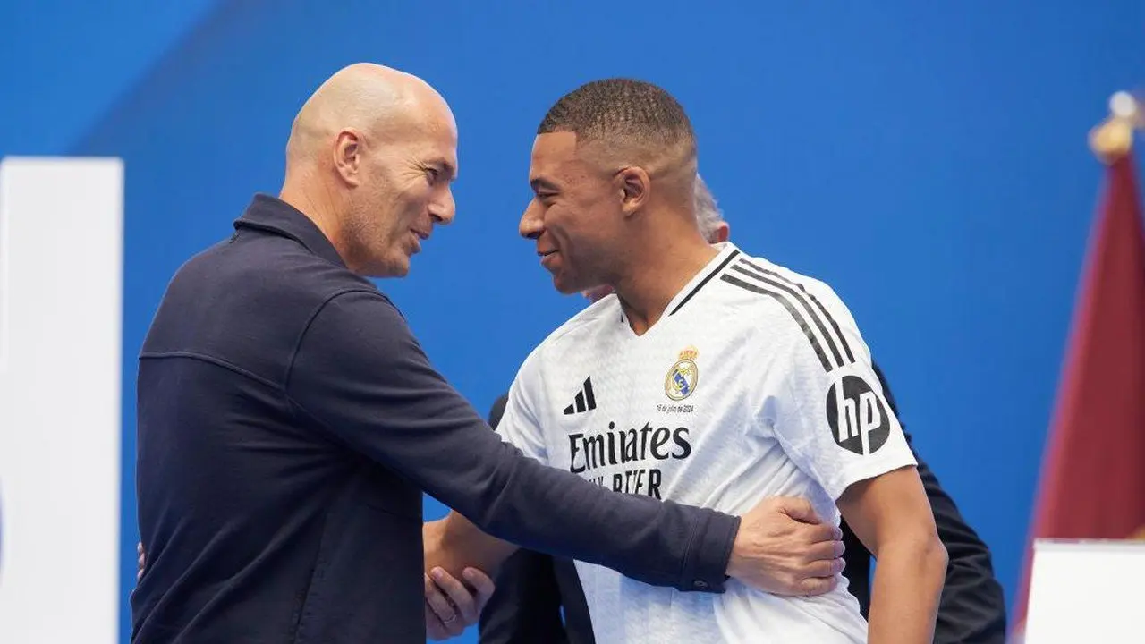 Mbappe Terkesan Reuni dengan Zidane di Timnas Prancis: Seperti Adegan Film