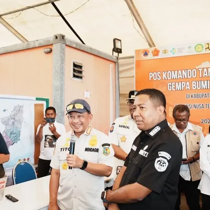 Mendagri Mendesak Kepala Daerah NTT Segera Salurkan Dana Bantuan Pascagempa Rp 200 Miliar