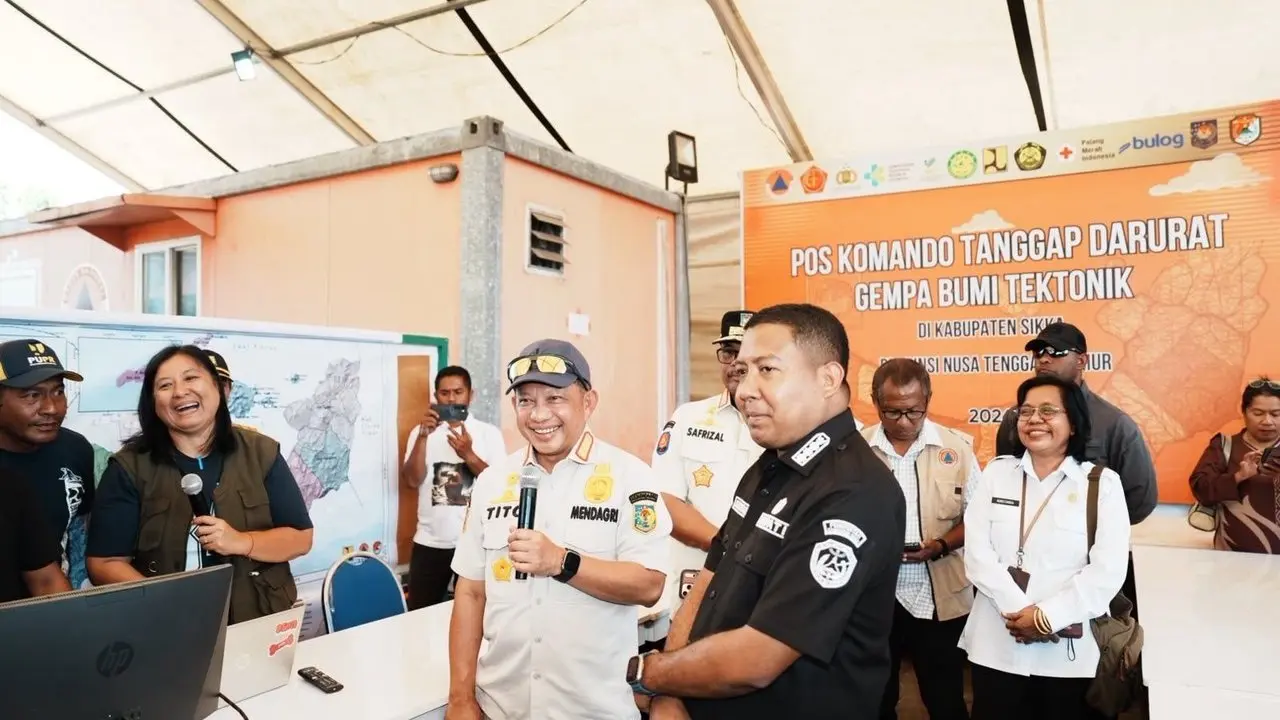 Mendagri Mendesak Kepala Daerah NTT Segera Salurkan Dana Bantuan Pascagempa Rp 200 Miliar