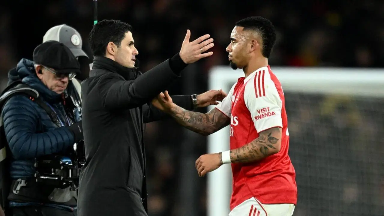 Mikel Arteta Heran Arsenal Dikritik soal Kepergian Gabriel Jesus dan Martinelli