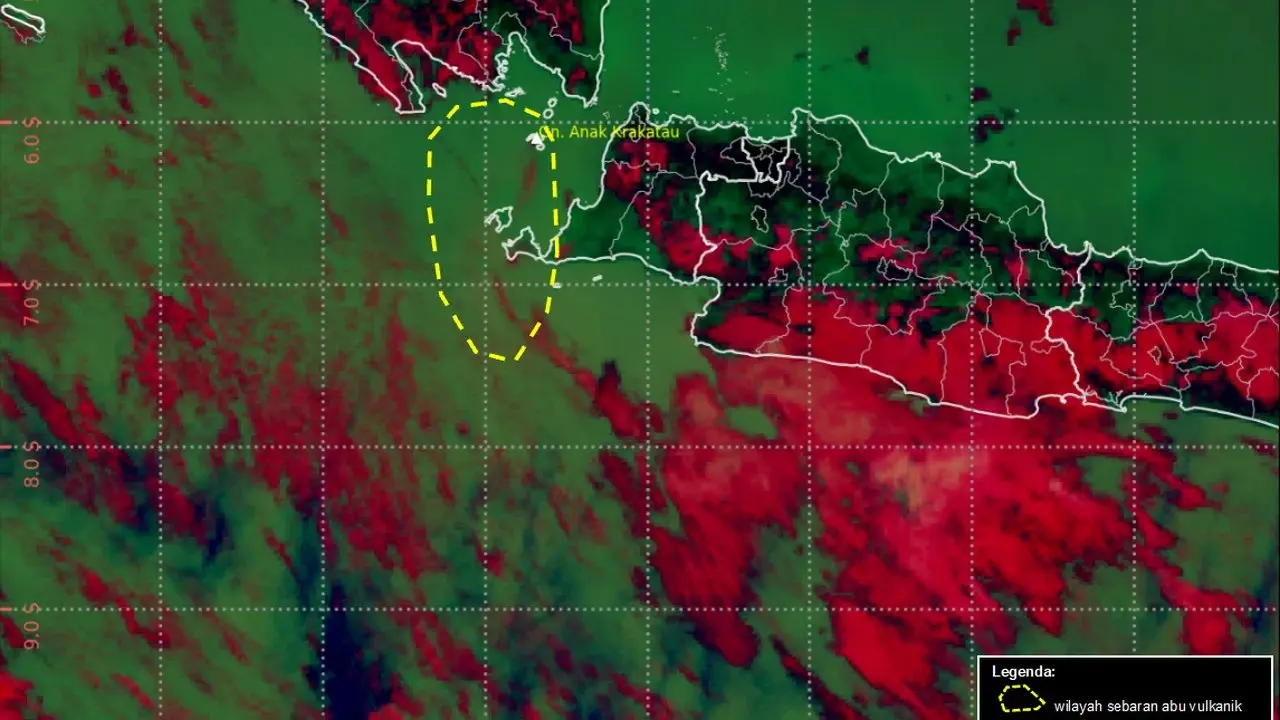 Pantau Abu Vulkanik Gunung Anak Krakatau Lewat Ponsel: Ini Caranya