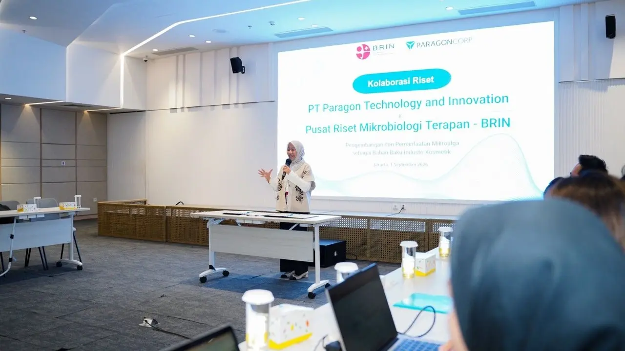 ParagonCorp dan BRIN Jalin Kolaborasi Riset Mikroalga untuk Kosmetik