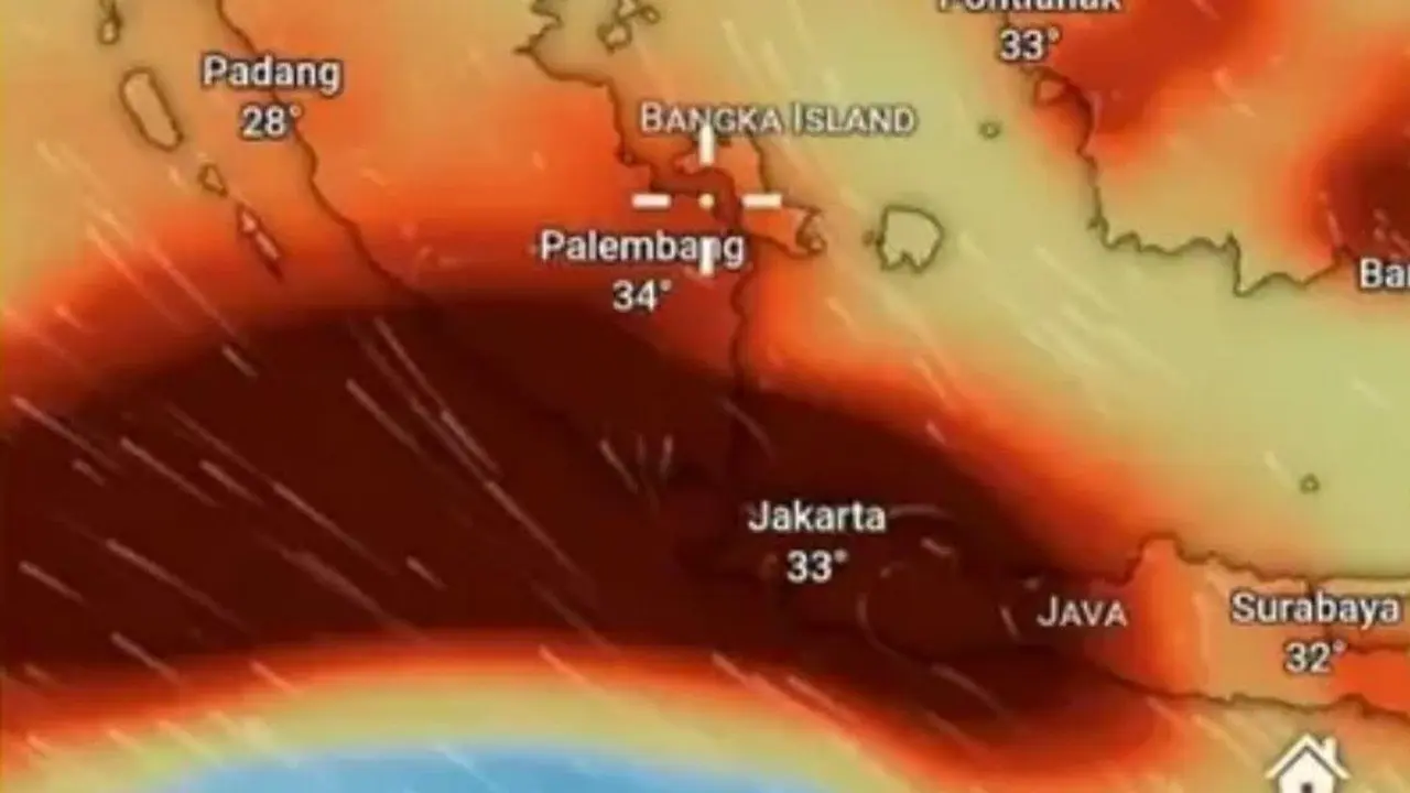 Peta SO2 Jakarta Merah, Badan Geologi: Bukan Indikasi Udara Berbahaya