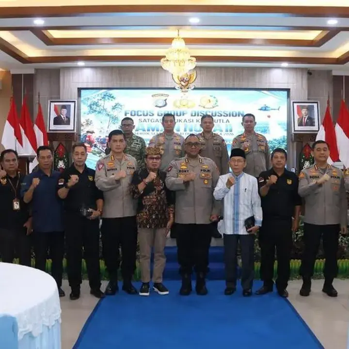 Polda Kalteng Gelar Diskusi Strategi Mitigasi Karhutla