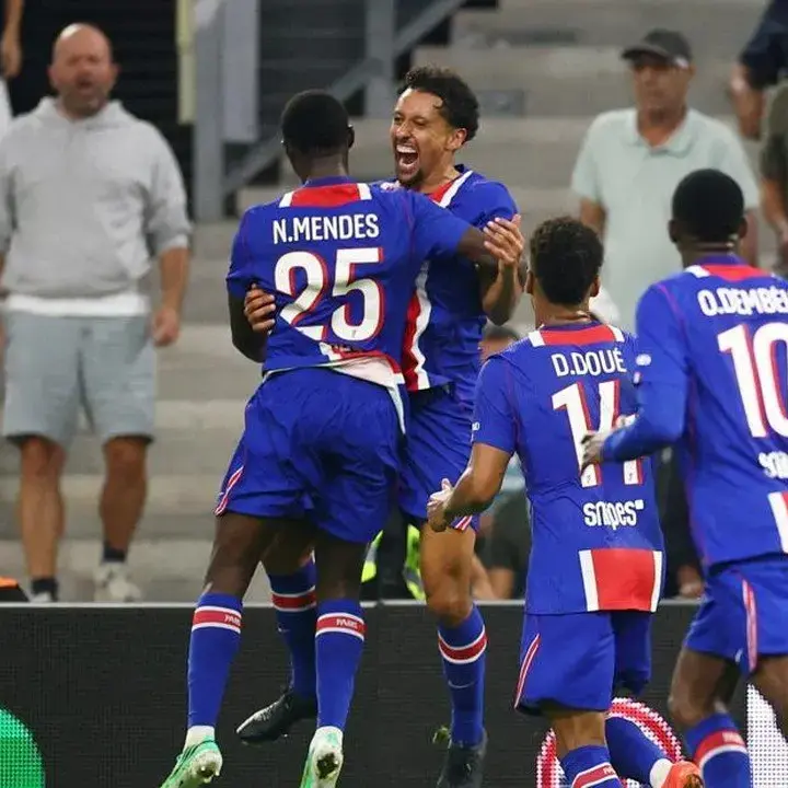 PSG Raih Kemenangan Tipis 2-1 atas Marseille di Liga Prancis