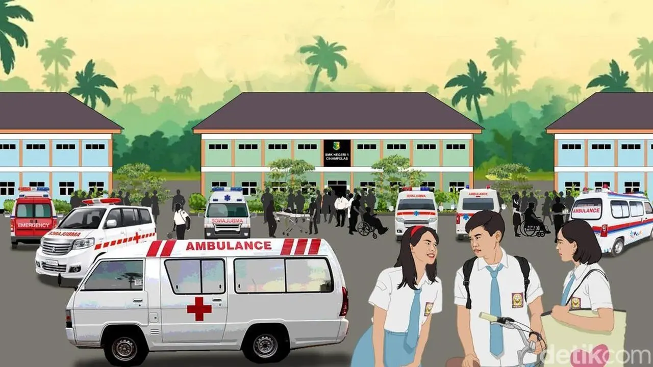 Puluhan Santri Sidoarjo Kembali Dilarikan ke Rumah Sakit Akibat Mual dan Muntah
