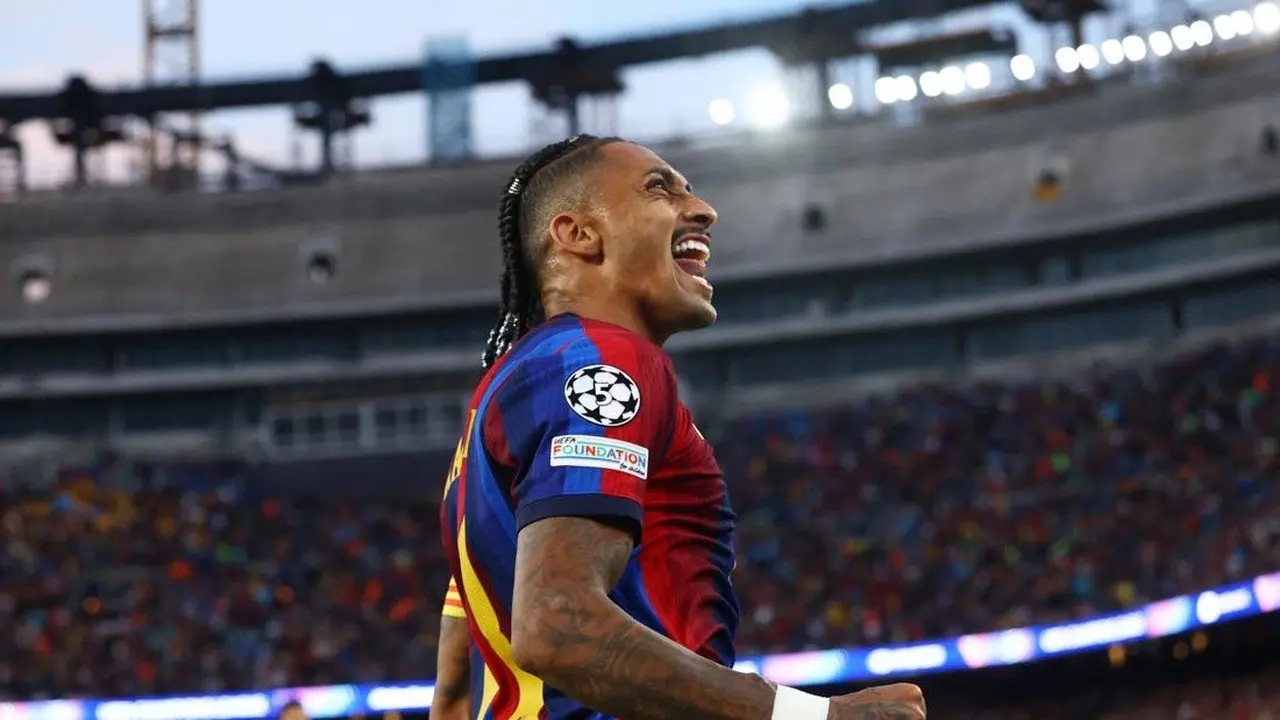 Raphinha Ingin Akhiri Karier Sepak Bola di Barcelona