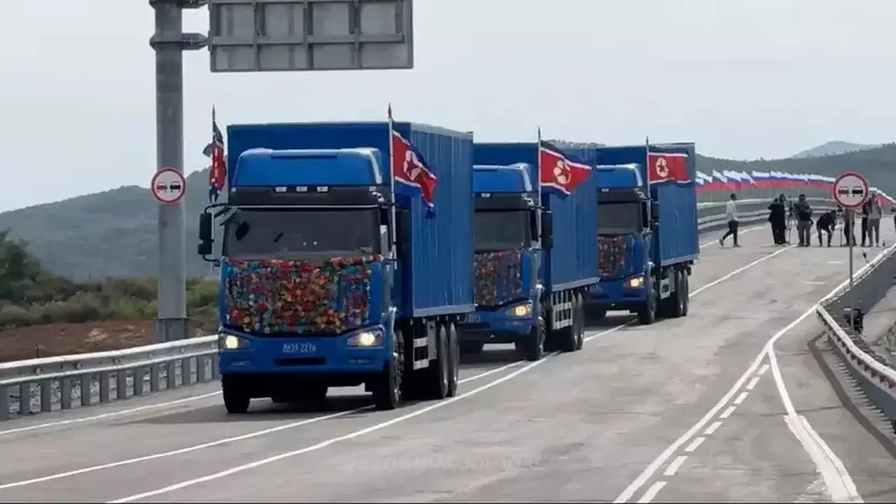 Rusia dan Korea Utara Resmikan Jembatan Jalan Perdana, Perkuat Konektivitas Lintas Batas