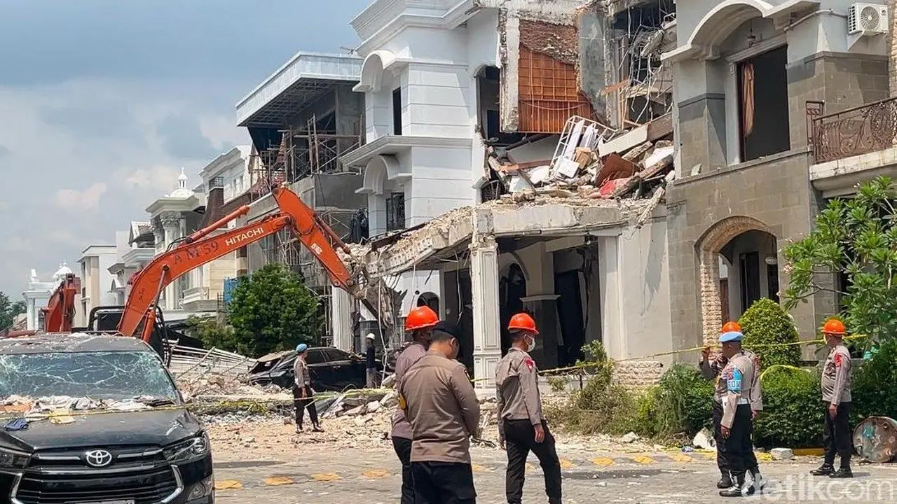 Satu Tersangka Kasus Ledakan Maut di Rumah Mewah Medan