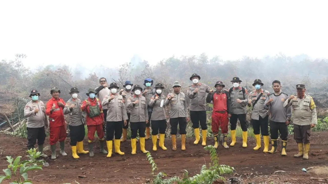 Sespimmen Polri Edukasi Warga Dumai Cegah Karhutla di Lahan Bekas Kebakaran