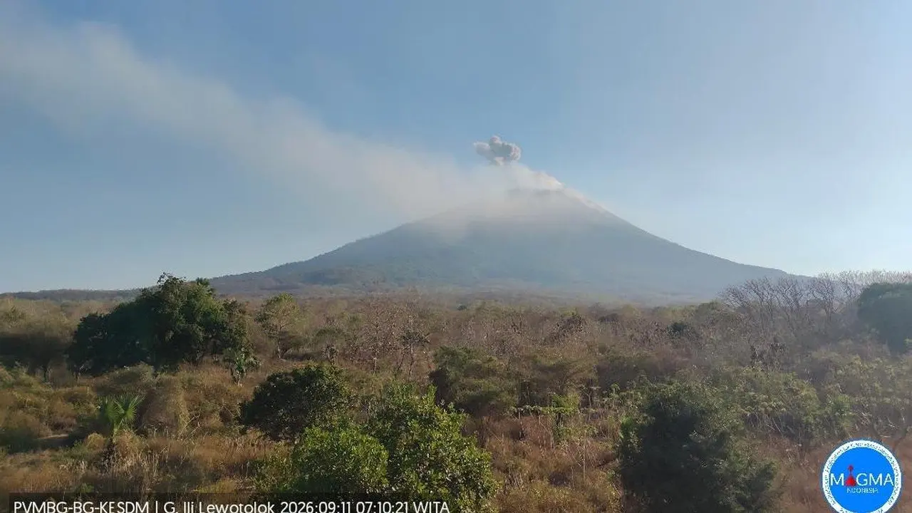 Tiga Gunung Api Indonesia Erupsi Pagi Ini: Semeru, Ibu, dan Ili Lewotolok