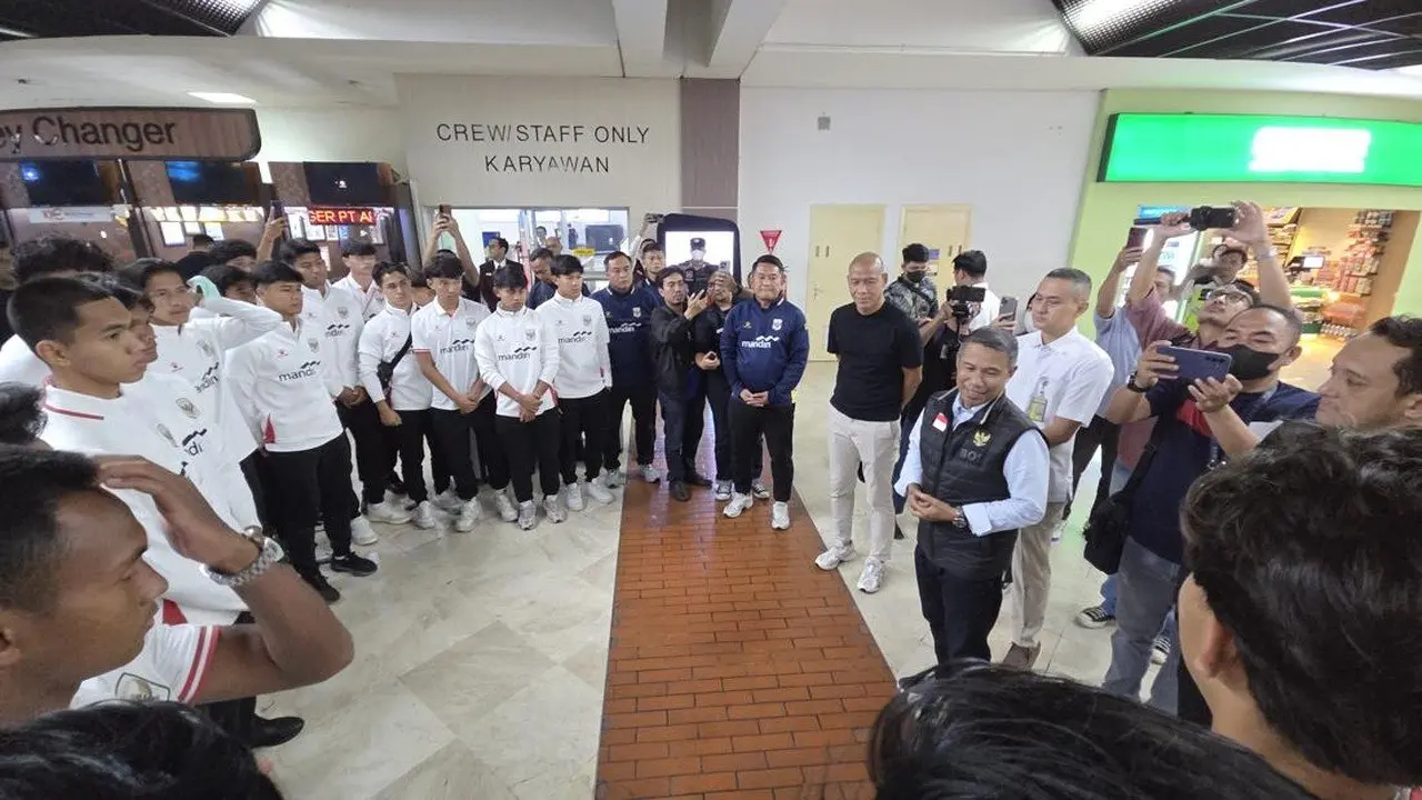 Timnas U-20 Tiba di Jakarta, Bersyukur Bandara Soetta Kembali Dibuka