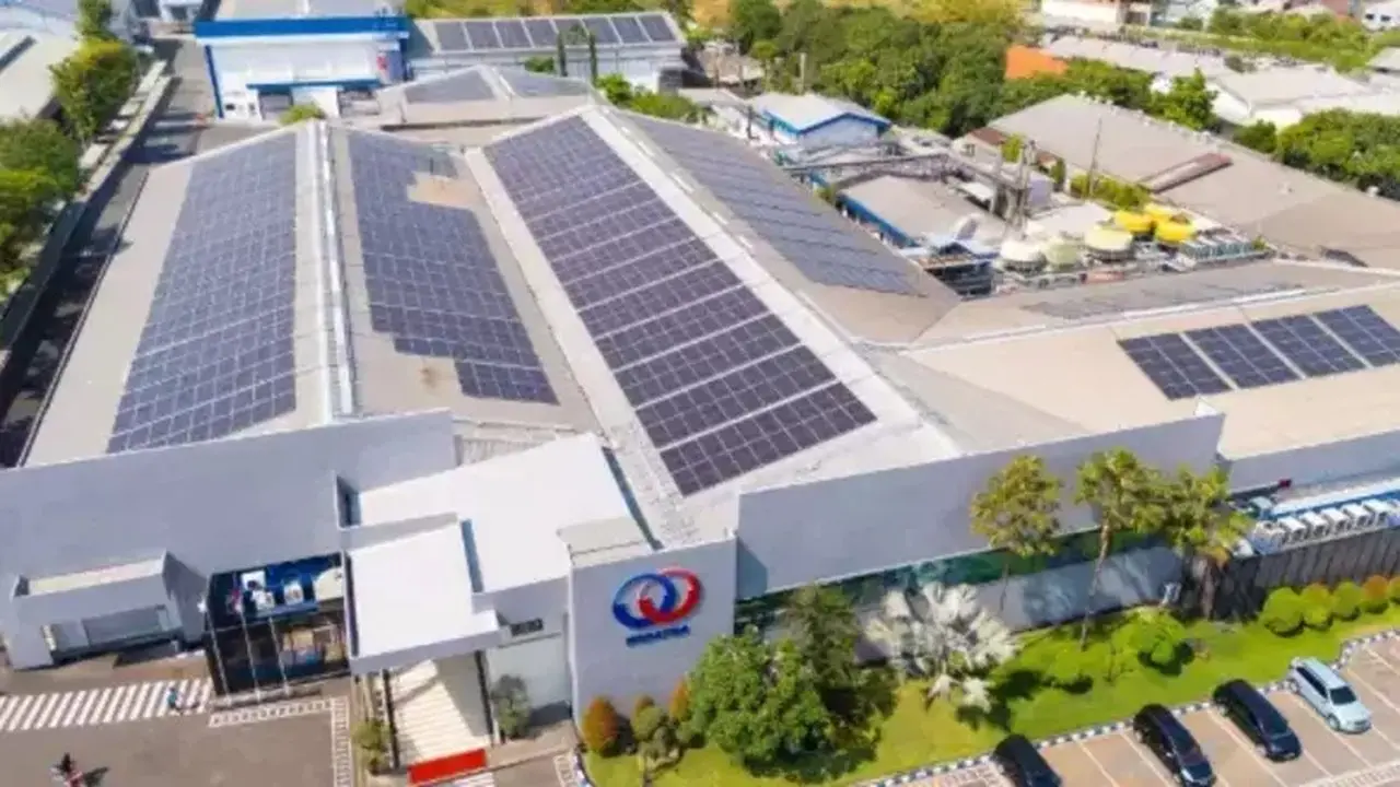 Widatra Bhakti Pasang PLTS 2,2 MWp Dukung Target Net Zero 2050