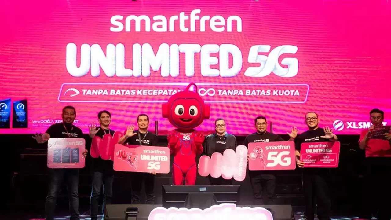 XLSmart Luncurkan Jaringan 5G di Palembang, Dukung 330 BTS